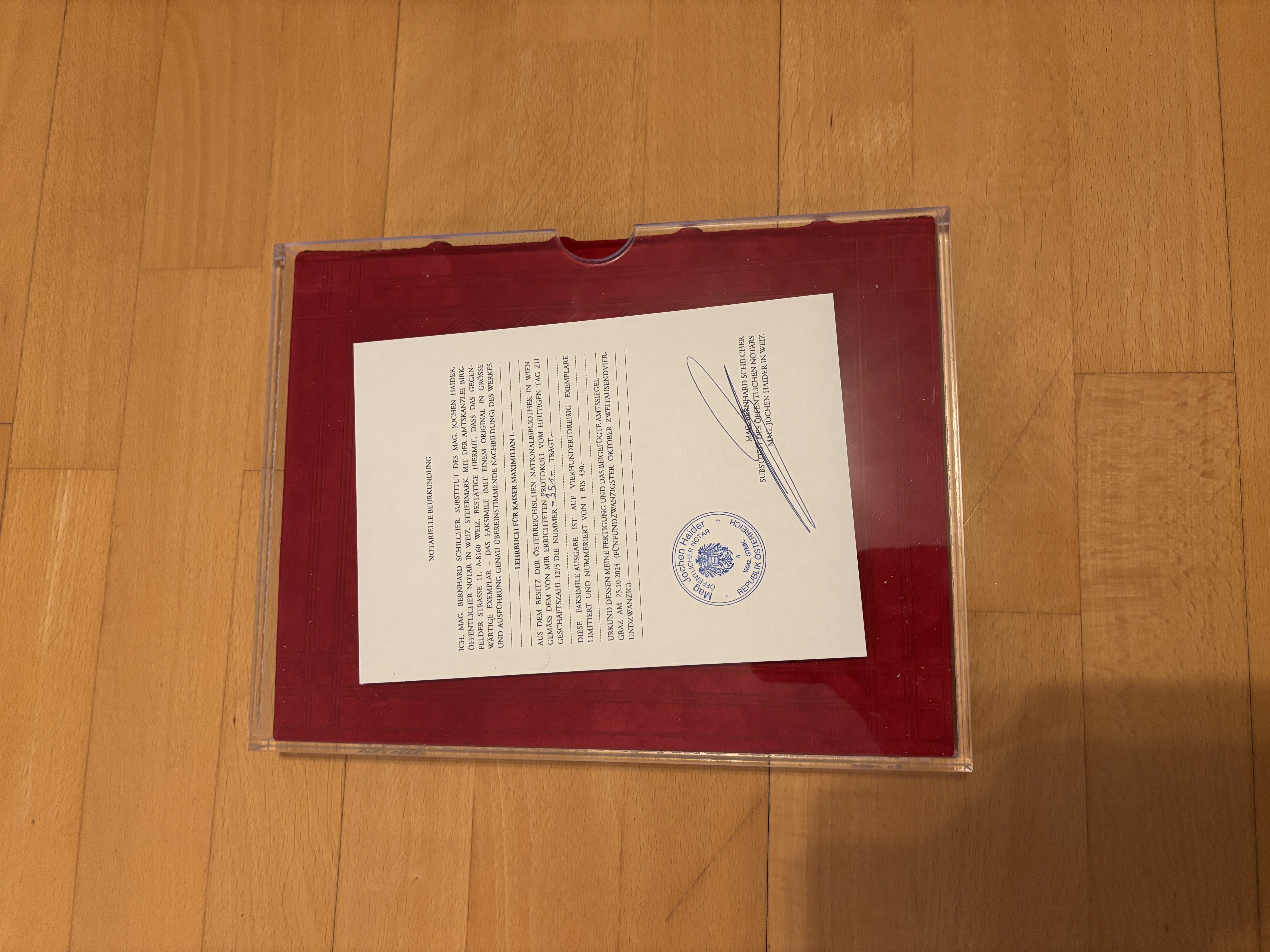 Lehrbuch für Kaiser Maximilian I.