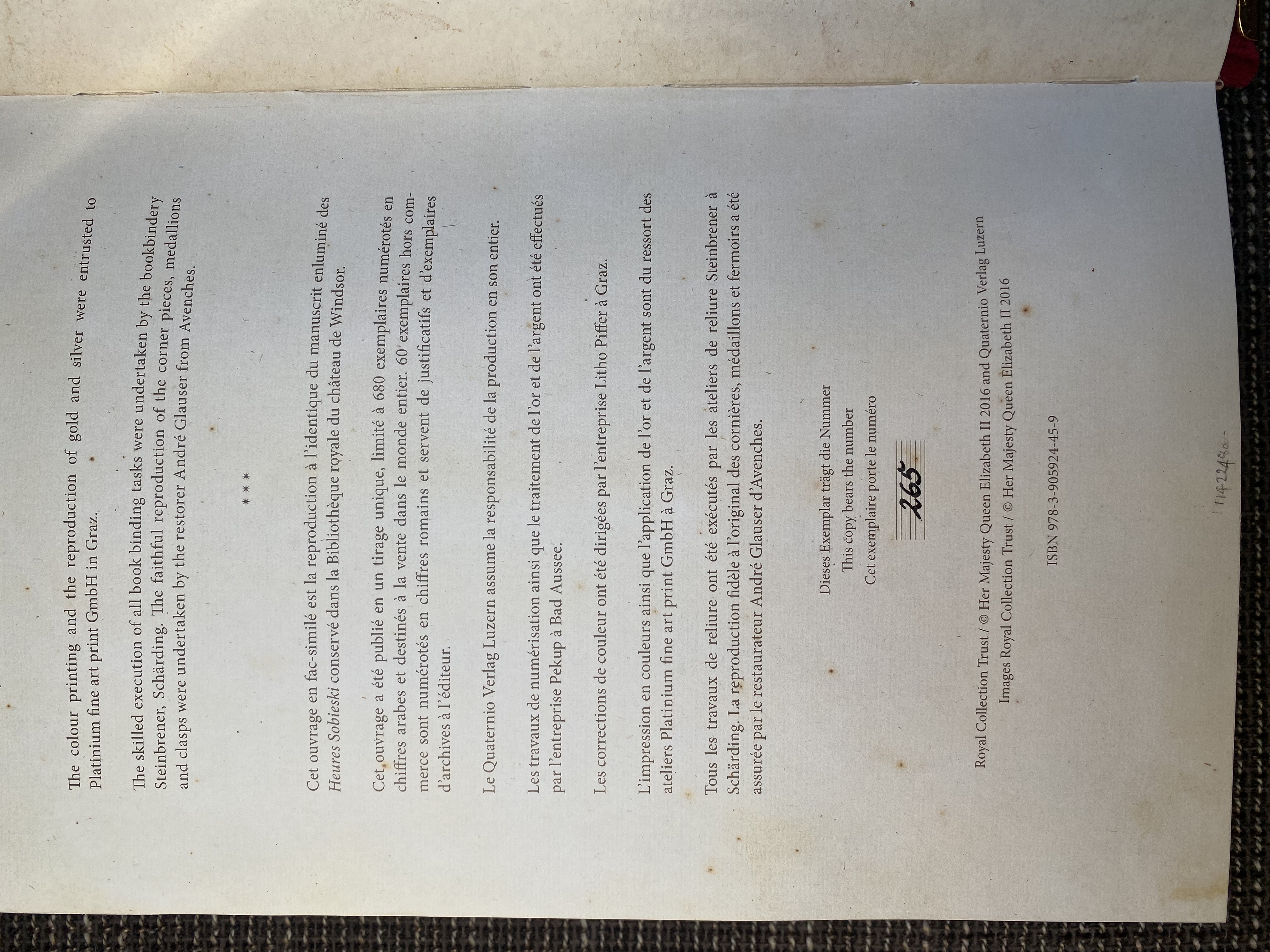 Sobieski Stundenbuch