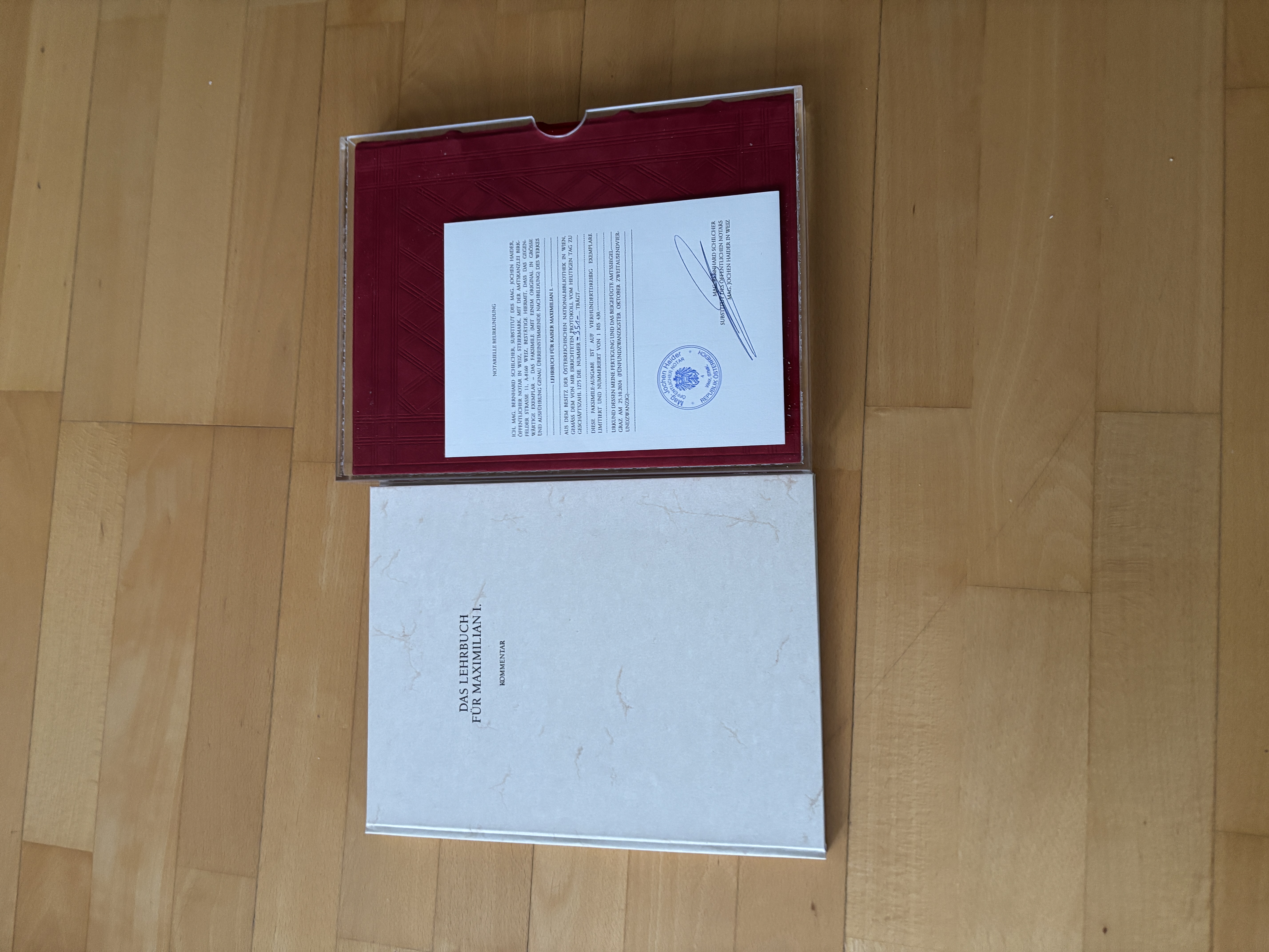 Lehrbuch für Kaiser Maximilian I.